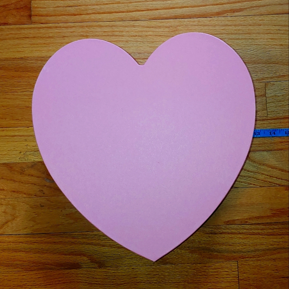 $5 Pink Heart Storage Box Indoor Heart Decoration ❤